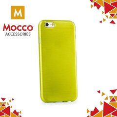 Mocco Jelly Brush Case Silicone чехол для Samsung G930 Galaxy S7 Зелёный цена и информация | Чехлы для телефонов | pigu.lt