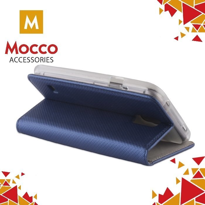 Mocco Smart Magnet Book Case For Sony Xperia XA1 Blue kaina ir informacija | Telefono dėklai | pigu.lt