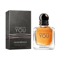 Tualetinis vanduo Emporio Armani Stronger With You EDT vyrams 50 ml kaina ir informacija | Giorgio Armani Kvepalai, kosmetika | pigu.lt