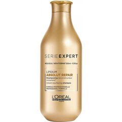 Atkuriamasis šampūnas pažeistiems plaukams L'Oreal Professionnel Serie Expert Absolut Repair Lipidium 300 ml kaina ir informacija | Šampūnai | pigu.lt