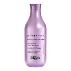 Glotninamasis šampūnas nepaklusniems plaukams L´Oréal Professionnel Expert Liss Unlimited 300 ml kaina ir informacija | Šampūnai | pigu.lt