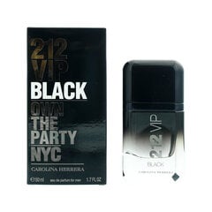 Kvapusis vanduo Carolina Herrera 212 VIP Black EDP vyrams 50 ml kaina ir informacija | Carolina Herrera Kvepalai, kosmetika | pigu.lt