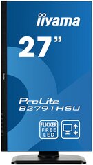 Iiyama ProLite B2791HSU-B1 цена и информация | Мониторы | pigu.lt