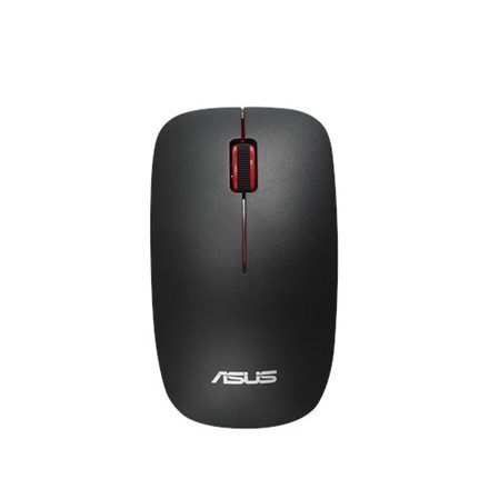 Asus WT300 RF MOUSE/BK-RD// Asus цена и информация | Pelės | pigu.lt