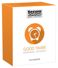 Prezervatyvai Secura Good Timer, 100 vnt kaina ir informacija | Prezervatyvai | pigu.lt