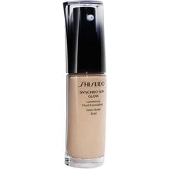 Makiažo pagrindas Shiseido Synchro Skin Glow Luminizing Fluid SPF 20, Neutral 4, 30 ml kaina ir informacija | Shiseido Kvepalai, kosmetika | pigu.lt