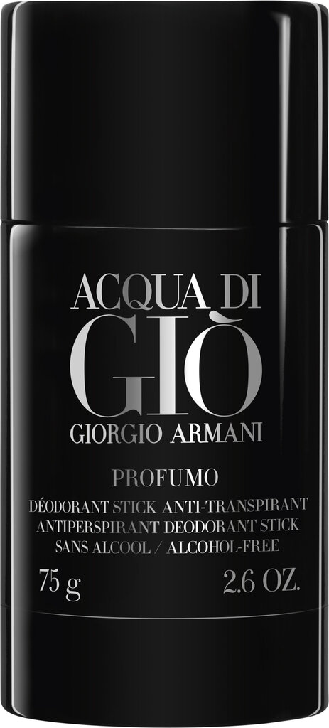 Pieštukinis dezodorantas Giorgio Armani Acqua Di Gio Pour Homme vyrams 75 ml цена и информация | Parfumuota kosmetika vyrams | pigu.lt