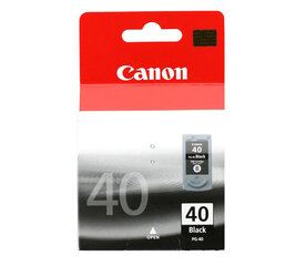 Rašalo kasetė Canon PG-40, juoda kaina ir informacija | Canon Kompiuterinė technika | pigu.lt