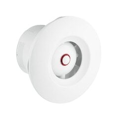 Вентилятор Awenta, Orbit WXO 125T 125 мм, белый цена и информация | Вентиляторы для ванной | pigu.lt
