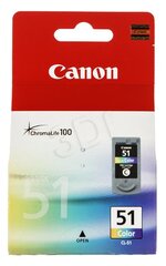 CANON CL-51 3 COLOUR kaina ir informacija | Kasetės rašaliniams spausdintuvams | pigu.lt