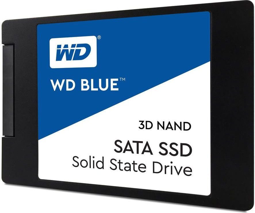 Western Digital Blue 1TB SATA3 (WDS100T2B0A) kaina ir informacija | Vidiniai kietieji diskai (HDD, SSD, Hybrid) | pigu.lt