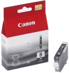 Rašalo kasetė Canon CLI-8 BK, juoda kaina ir informacija | Kasetės rašaliniams spausdintuvams | pigu.lt