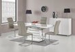 Išskleidžiamas stalas Halmar Onyx, baltas kaina ir informacija | Virtuvės ir valgomojo stalai, staliukai | pigu.lt