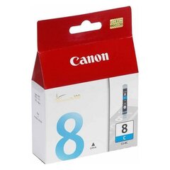 Чернильный картридж Canon CLI-8 C, синий цена и информация | Картриджи для струйных принтеров | pigu.lt