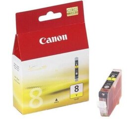 Canon CLI-8Y, geltona kaina ir informacija | Kasetės rašaliniams spausdintuvams | pigu.lt
