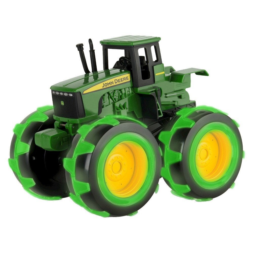Traktorius su šviečiančiais ratais John Deere Monster, 46434B kaina ir informacija | Žaislai berniukams | pigu.lt