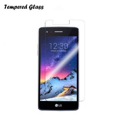 Tempered Glass Premium 9H Screen Protector LG M200N K8 (2017) kaina ir informacija | Apsauginės plėvelės telefonams | pigu.lt