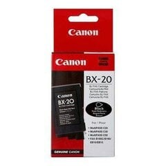 Canon BX-20 Black Fax Ink Cartridge, Juoda kaina ir informacija | Kasetės rašaliniams spausdintuvams | pigu.lt