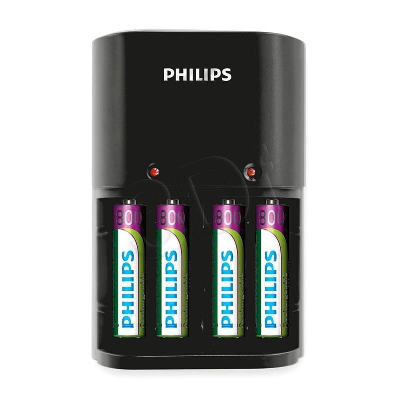 Philips SCB1450NB/12, 4XAAA 800mAh цена и информация | Elementų krovikliai | pigu.lt