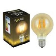 LED lemputė E27 4W G80 Filament Retro Amber - šiltai balta (2000K) kaina ir informacija | Polux Santechnika, remontas, šildymas | pigu.lt