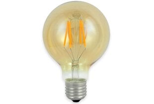 Светодиодная лампа E27 4W G80 Filament Retro Amber - теплый белый (2000K) цена и информация | Электрические лампы | pigu.lt