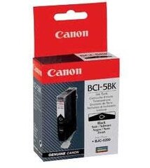 Canon BCI-5BK Inkjet Cartridge, Juoda kaina ir informacija | Kasetės rašaliniams spausdintuvams | pigu.lt