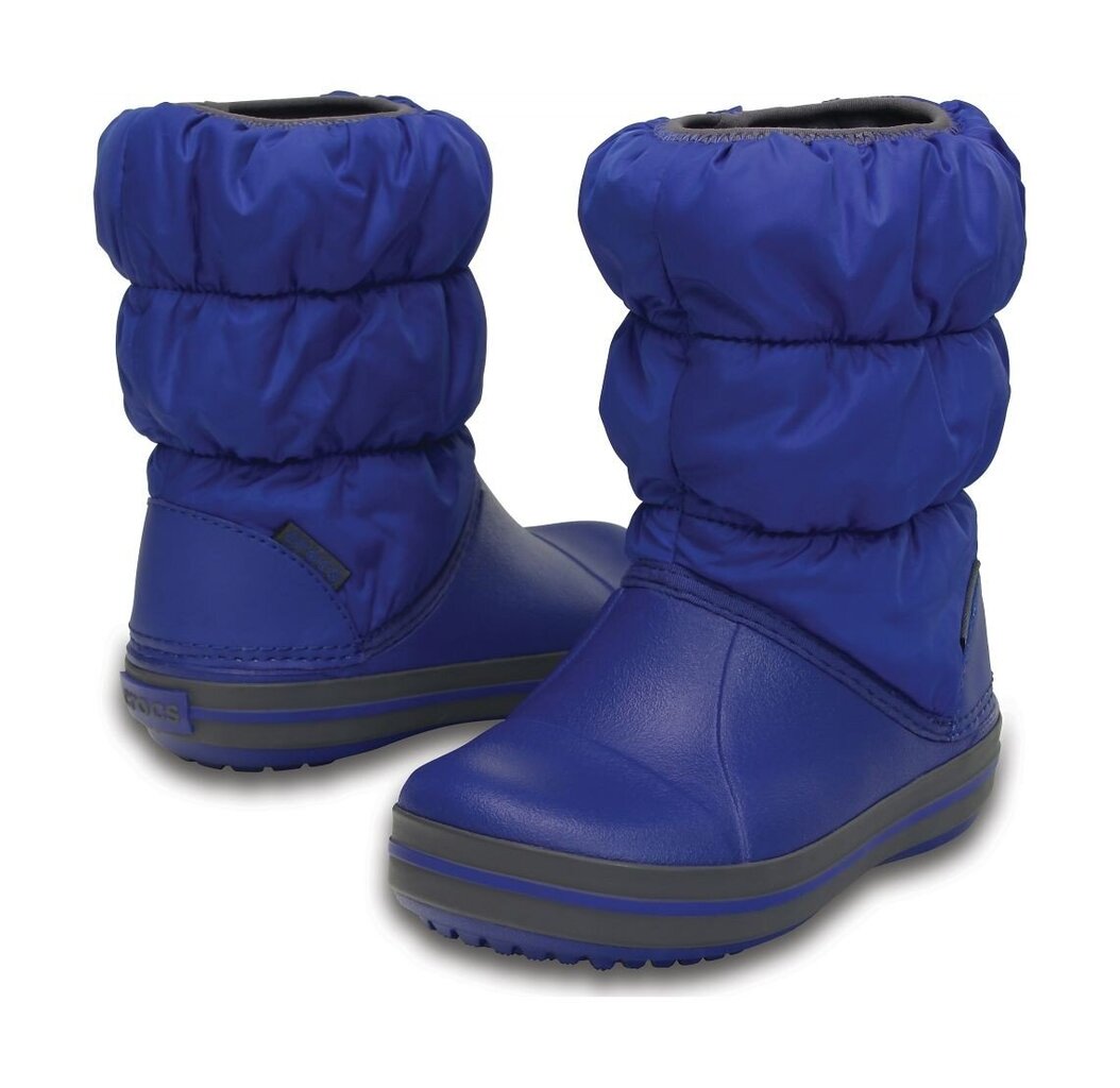 Crocs™ žieminiai batai Winter Puff Boot Kids, Blue/Light grey kaina |  pigu.lt