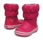 Crocs™ žieminiai batai Winter Puff Boot Kids, Candy Pink kaina ir informacija | Žieminiai batai vaikams | pigu.lt