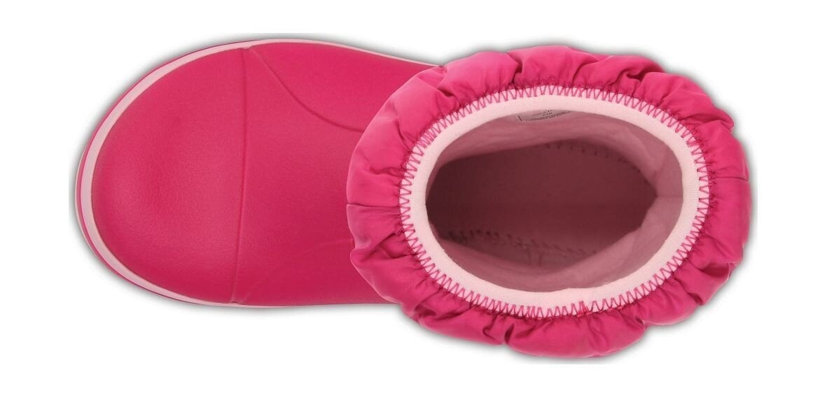 Crocs™ žieminiai batai Winter Puff Boot Kids, Candy Pink kaina ir informacija | Žieminiai batai vaikams | pigu.lt