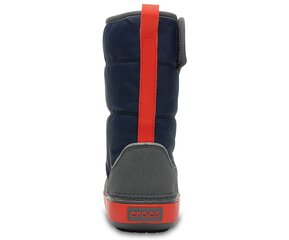 Crocs™ žieminiai batai LodgePoint Snow Boot, K Nvy/Sgy kaina ir informacija | Crocs™ Batai vaikams ir kūdikiams | pigu.lt