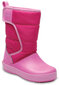 Crocs™ žieminiai batai LodgePoint Snow Boot, K CPk/PtPk kaina ir informacija | Žieminiai batai vaikams | pigu.lt