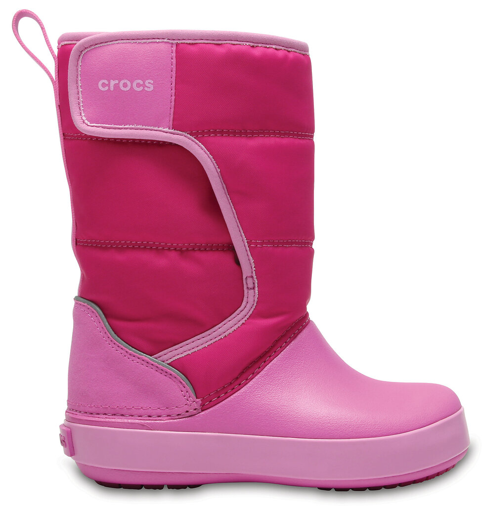 Crocs™ žieminiai batai LodgePoint Snow Boot, K CPk/PtPk kaina | pigu.lt