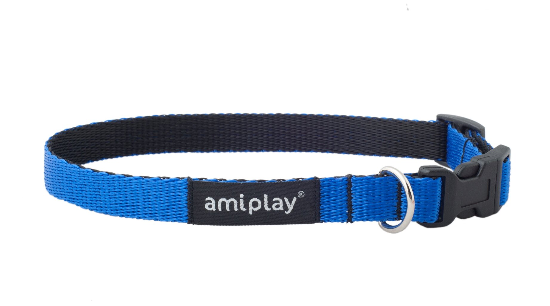 Amiplay reguliuojamas antkaklis Twist, S, mėlynas   kaina ir informacija | Antkakliai, petnešos šunims | pigu.lt