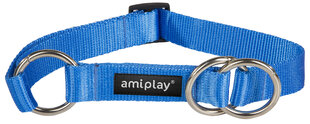 Регулируемый ошейник Amiplay Basic, L, синий цена и информация | Ошейники, подтяжки для собак | pigu.lt