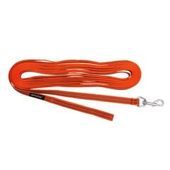 Поводок для дрессировки Amiplay Rubber,оранжевый, разные размеры. цена и информация | Поводки для собак | pigu.lt