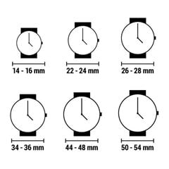 Laikrodis moterims Guess W0705L3 (Ø 37 mm) kaina ir informacija | Moteriški laikrodžiai | pigu.lt