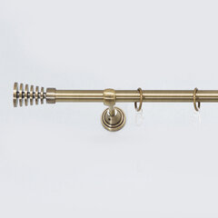Karnizas "WIEZA" viengubas šv. send. aukso sp., 160 cm kaina ir informacija | Karnizai | pigu.lt