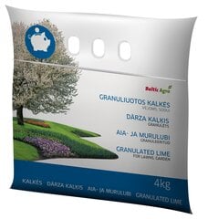 Baltic Agro granuliuotos kalkės sodui, vejai, 4kg цена и информация | Рассыпчатые удобрения | pigu.lt