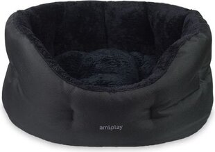 Amiplay кроватка Colosseum Aspen, S, черный​​ цена и информация | Лежаки, домики | pigu.lt