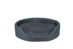 Amiplay кроватка Oval Basic, XXL​, серый​