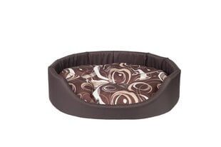 Amiplay кроватка Oval Fun, XS, коричневый​​  цена и информация | Лежаки, домики | pigu.lt