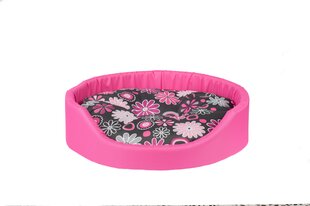 Amiplay кроватка Oval Fun, M, розовый цена и информация | Лежаки, домики | pigu.lt
