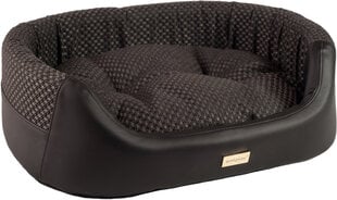 Amiplay кроватка Ellipse 2 в 1 Morgan, S, черный​ цена и информация | Лежаки, домики | pigu.lt