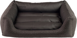 Amiplay guolis Sofa ZipClean 4 in 1 Morgan​, S, juodas   kaina ir informacija | Guoliai, pagalvėlės | pigu.lt