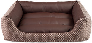 Спальное место для собак Sofa ZipClean 4 in 1 Morgan, S, коричневая цена и информация | Лежаки, домики | pigu.lt