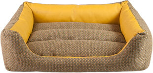 Amiplay guolis Sofa ZipClean 4 in 1 Morgan​, M, geltonas     kaina ir informacija | Guoliai, pagalvėlės | pigu.lt