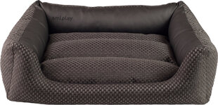 Amiplay кроватка Sofa ZipClean 4 в 1 Morgan, XL, черный​ цена и информация | Лежаки, домики | pigu.lt