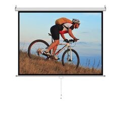 Sieninis projektoriaus ekranas ART ER M100 4:3 цена и информация | Экраны проекторов | pigu.lt