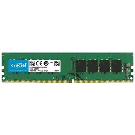 Crucial UDIMM DDR4, 8GB, 2666MHz, CL19 (CT8G4DFS8266) kaina ir informacija | Operatyvioji atmintis (RAM) | pigu.lt