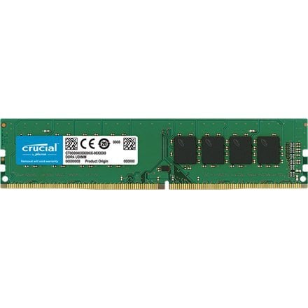 RAM Crucial UDIMM DDR4, 16GB, 2666MHz, CL19 (CT16G4DFD8266) цена и информация | Operatyvioji atmintis (RAM) | pigu.lt